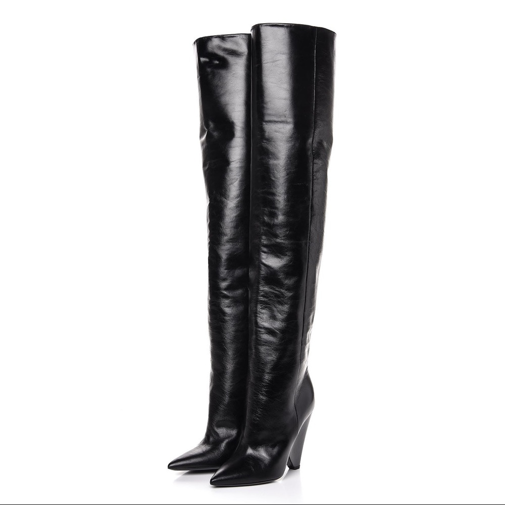 Saint Laurent Niki 105 Over the Knee Boots